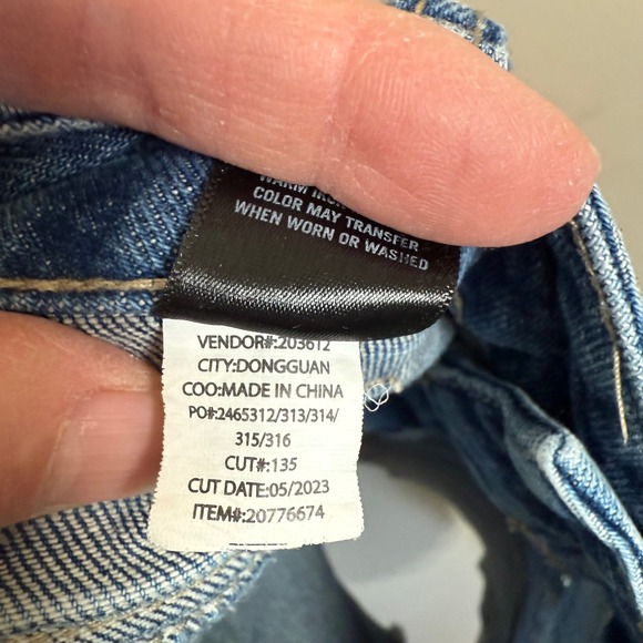 Social Collision Denim Mini Skirt Small Y2K Grunge Skull Cross Studded - Picture 12 of 13